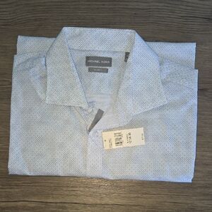 Michael Kors Light Blue Men's Shirt